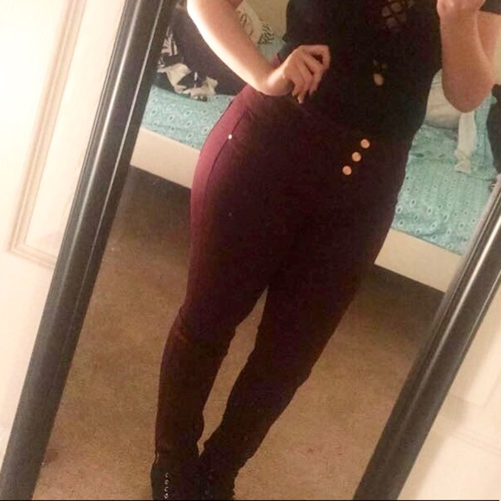 High waist pants